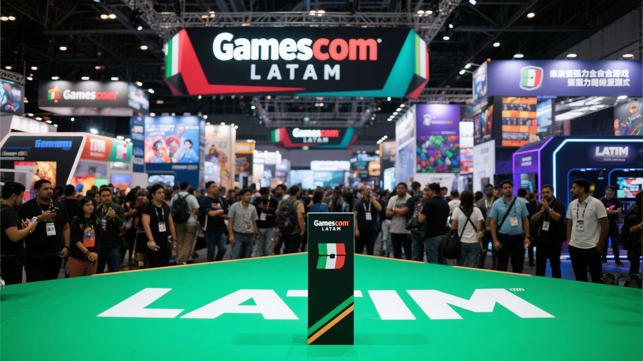 Gamescom LATAM 作为拉丁美洲规模最大、影响力最广的游戏展会，每年吸